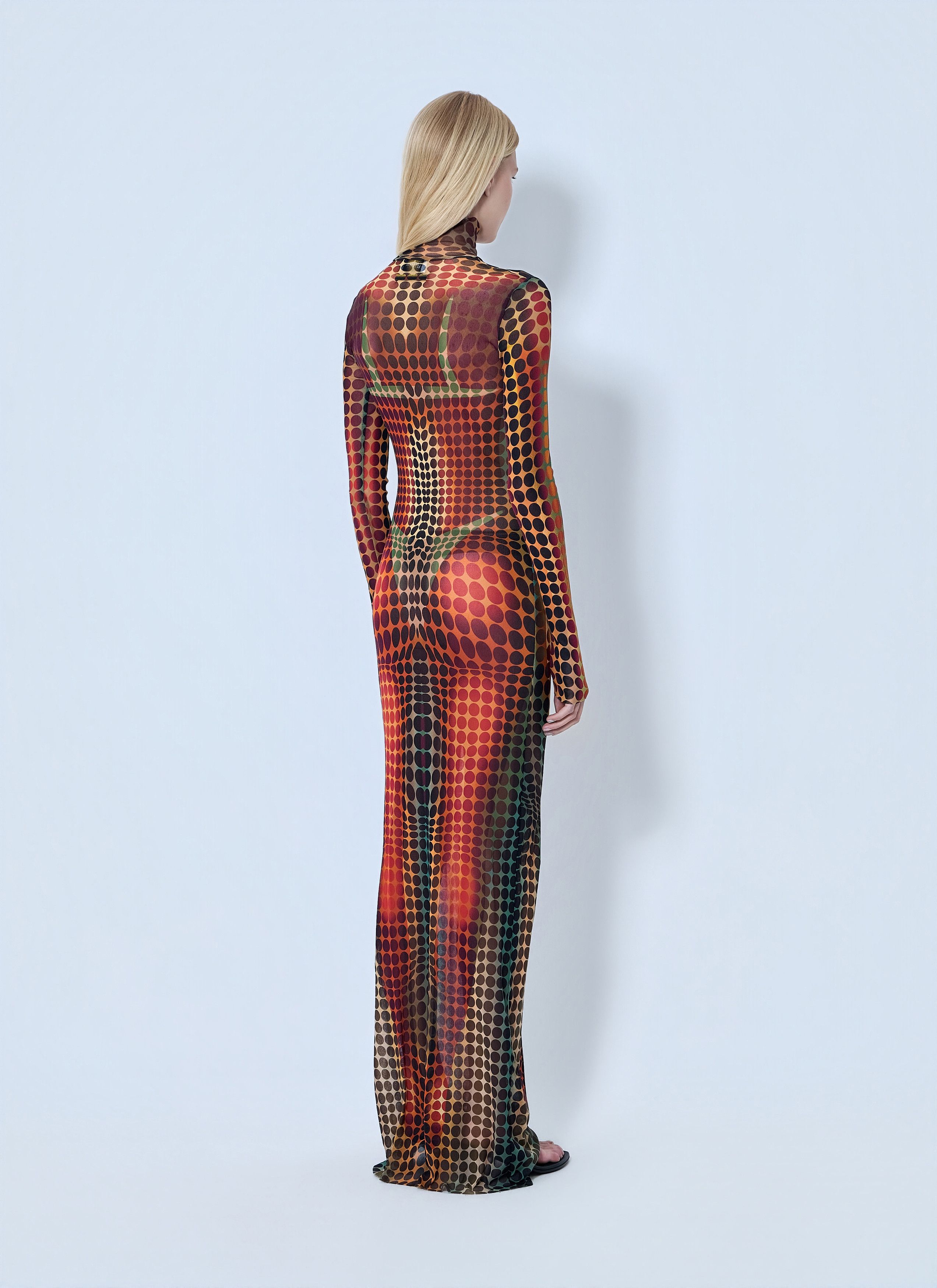 Jean Paul Gaultier Re-Edition Long Dress High Neck Size S / US 4 / IT 40 - 4 Thumbnail