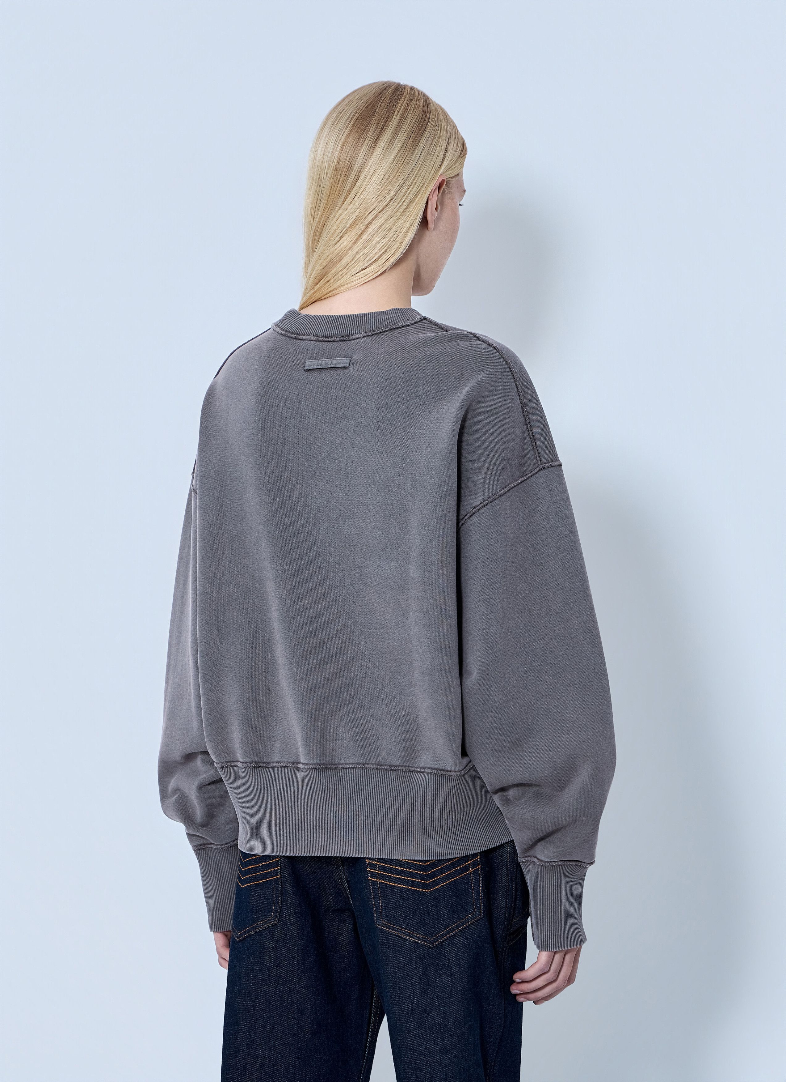 Jean Paul Gaultier Fleece Embroidered Sweatshirt Size S / US 4 / IT 40 - 4 Thumbnail