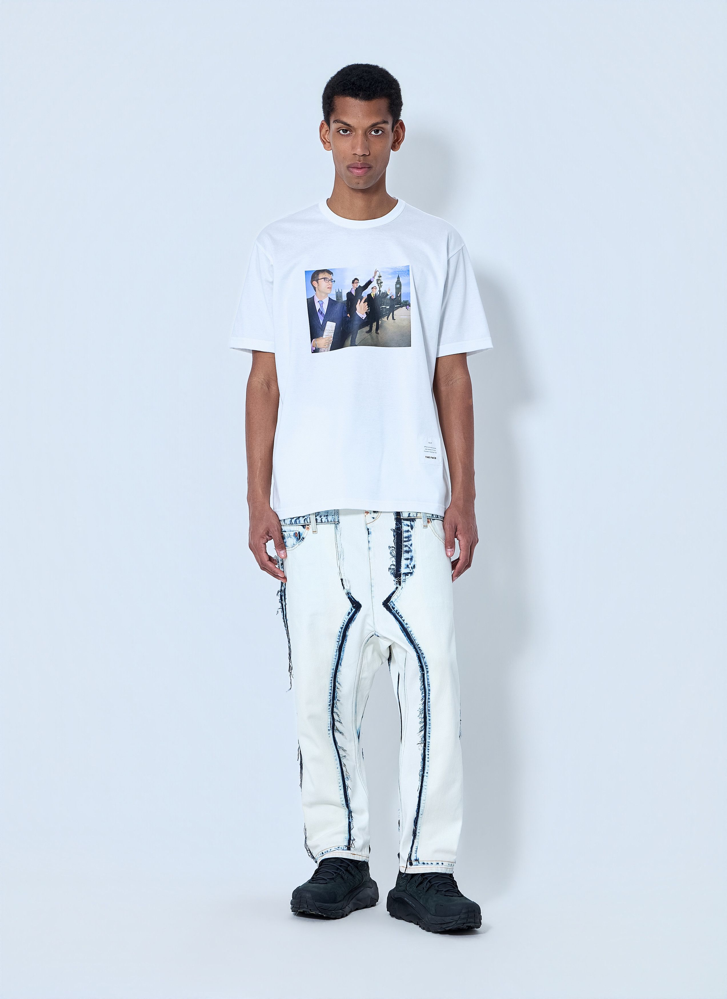 Junya Watanabe Graphic Print T-Shirt Size US L / EU 52-54 / 3 - 2 Thumbnail