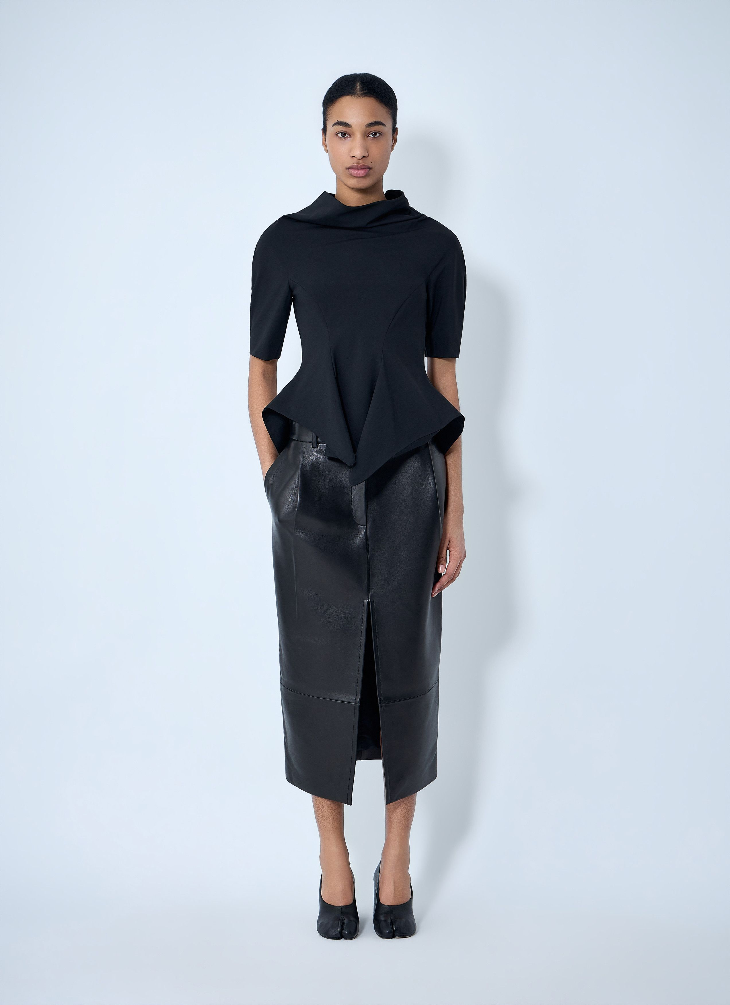 KHAITE Anden Midi Skirt Size 27" / US 4 / IT 40 - 2 Thumbnail