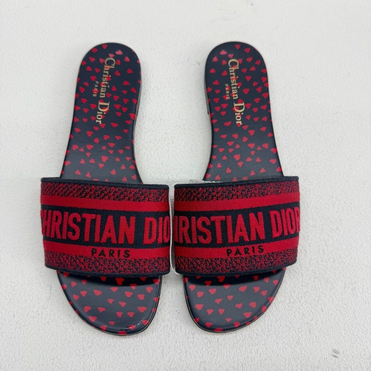 Dior Dior Heart Dway Sandals Size 37.5 Size US 7.5 / IT 37.5 - 3 Thumbnail