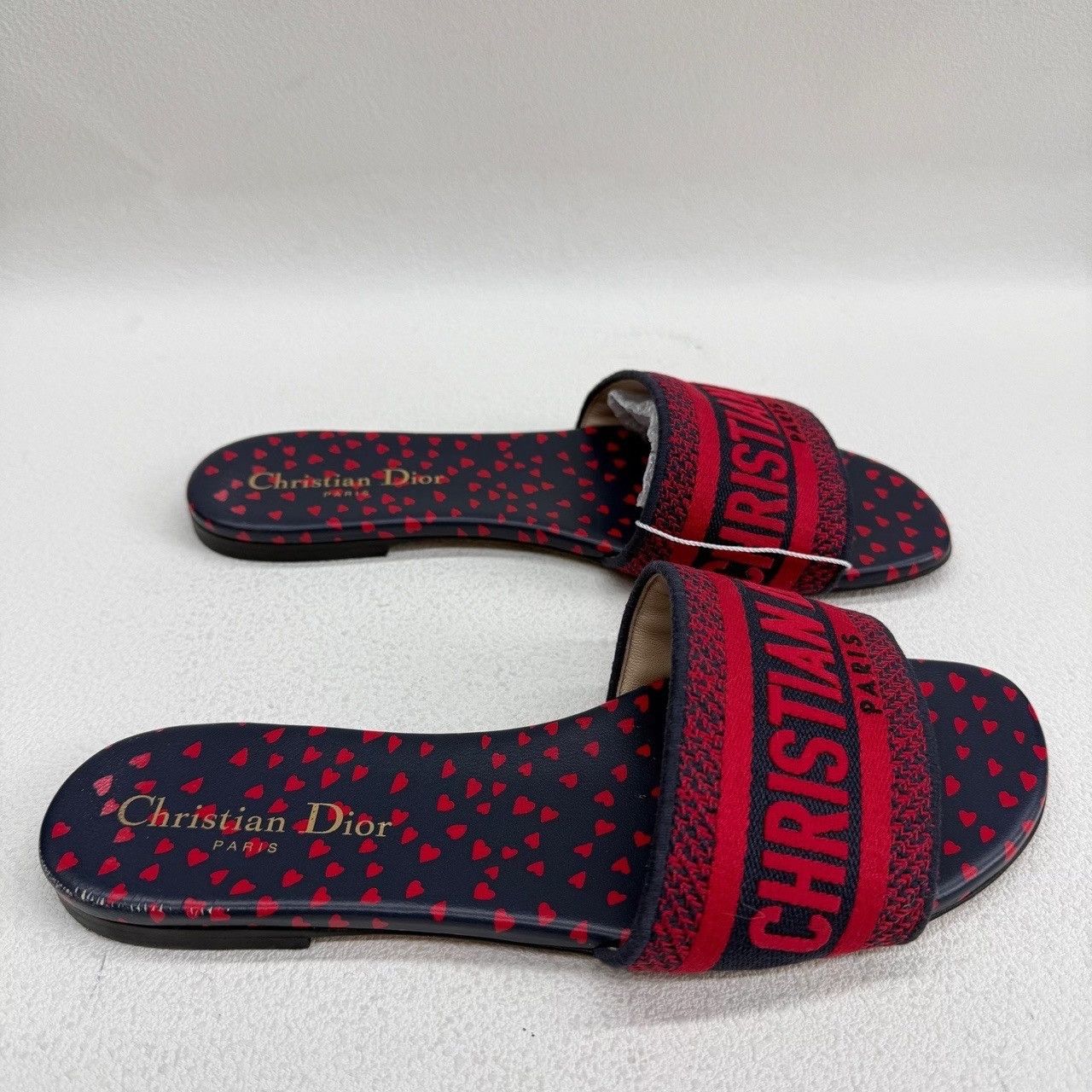 Dior Dior Heart Dway Sandals Size 37.5 Size US 7.5 / IT 37.5 - 5 Thumbnail