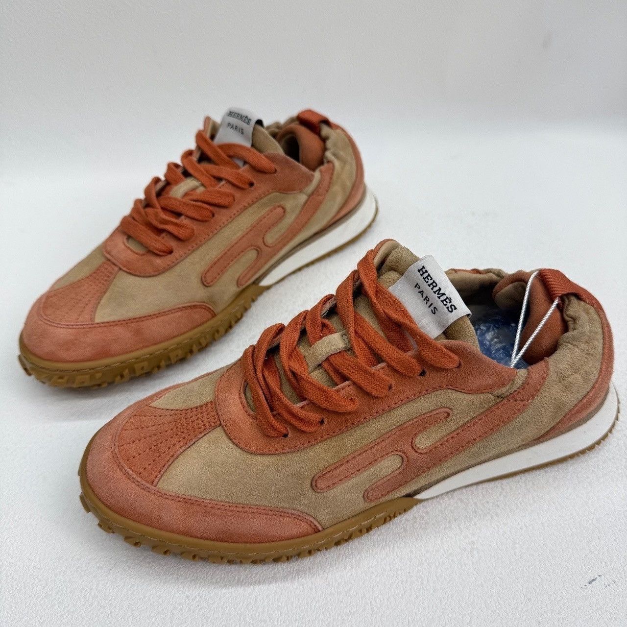 Hermes Hermes Jet Suede Sneakers Size 36 Size US 5 / IT 35 - 2 Thumbnail