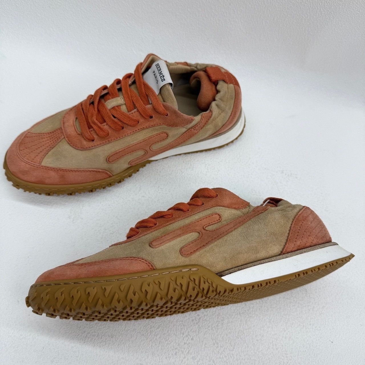 Hermes Hermes Jet Suede Sneakers Size 36 Size US 5 / IT 35 - 9 Thumbnail