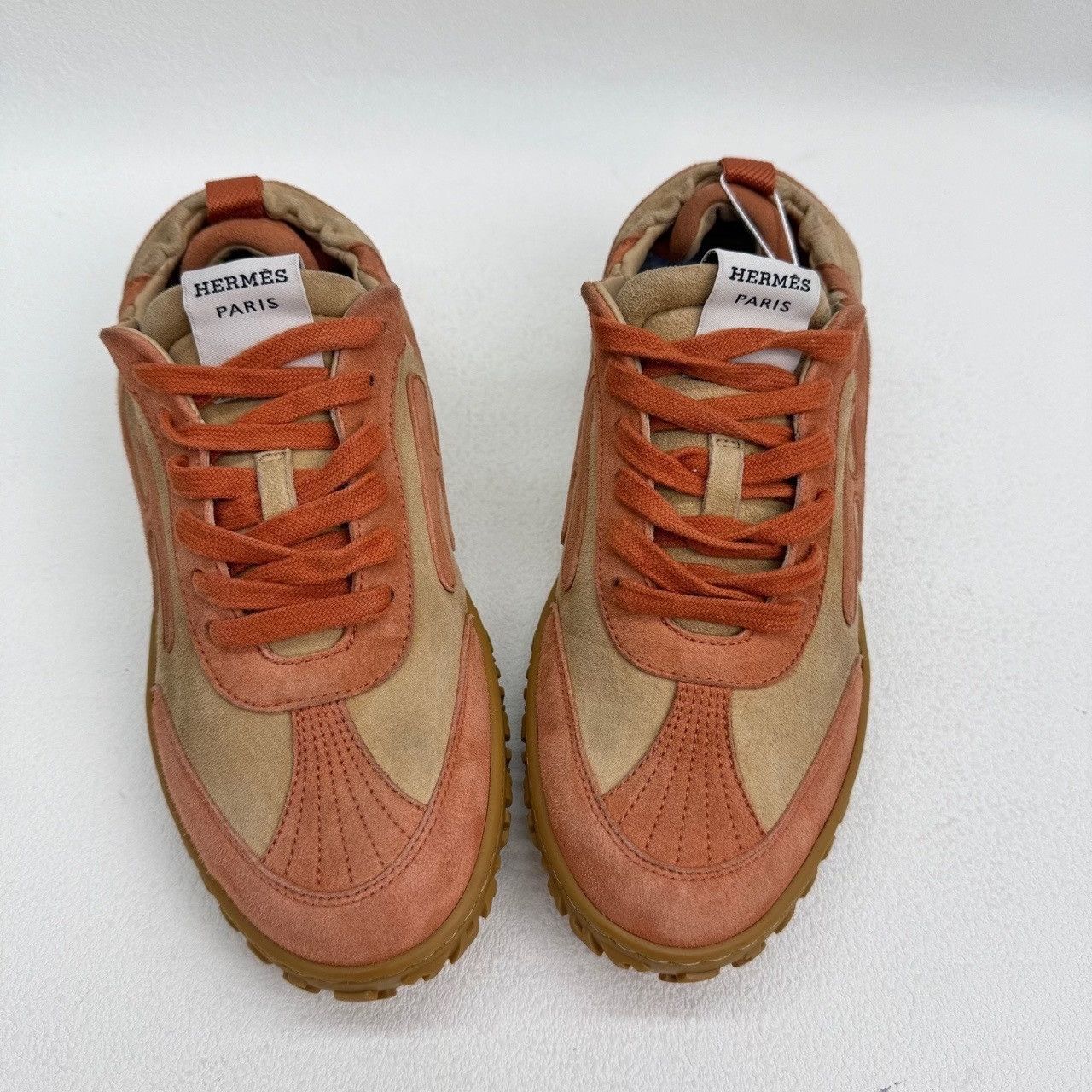 Hermes Hermes Jet Suede Sneakers Size 36 Size US 5 / IT 35 - 10 Thumbnail