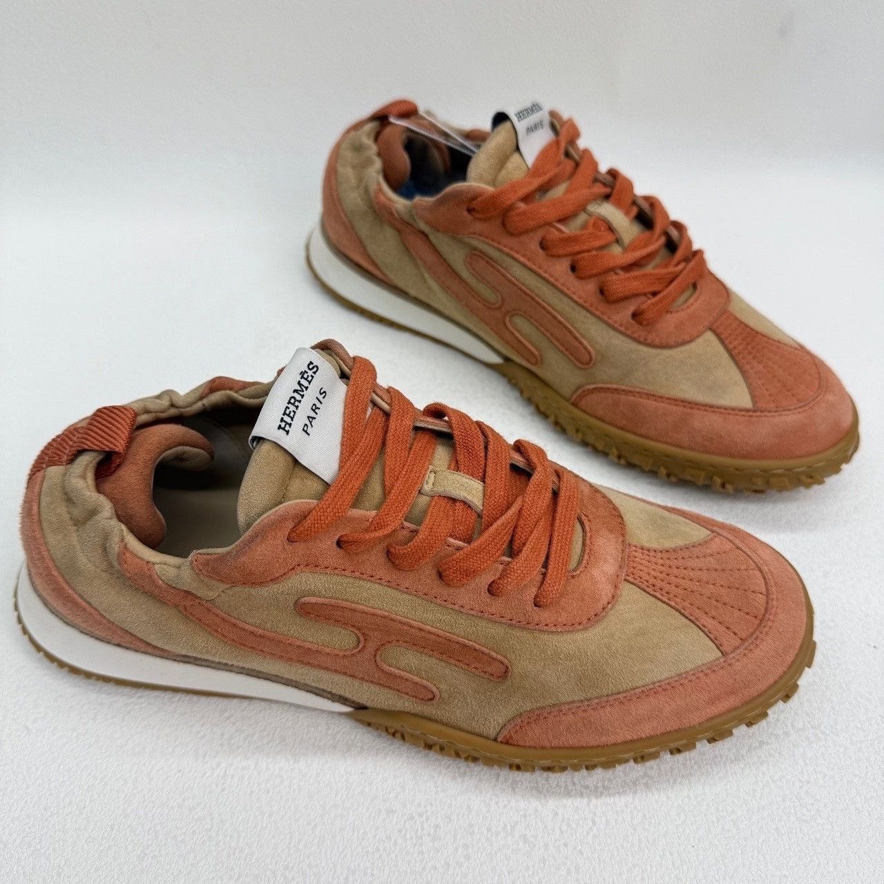 Hermes Hermes Jet Suede Sneakers Size 36 Size US 5 / IT 35 - 4 Thumbnail
