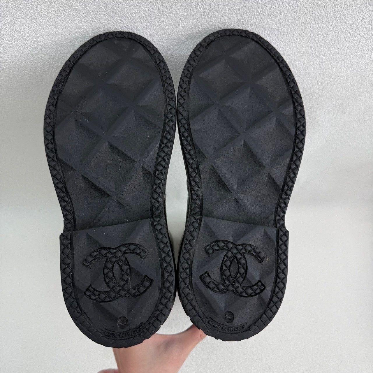 Chanel Chanel Logo Rubber Boots Size 36 Size US 5 / IT 35 - 8 Thumbnail