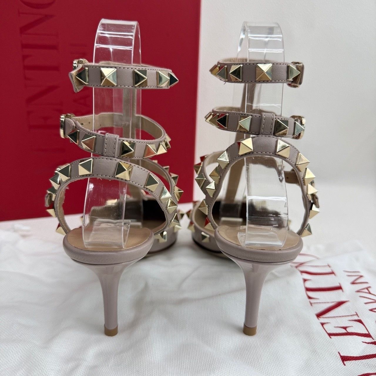 Valentino Valentino Rockstud Patent Leather Heels Size 35.5 Size US 5.5 / IT 35.5 - 7 Thumbnail