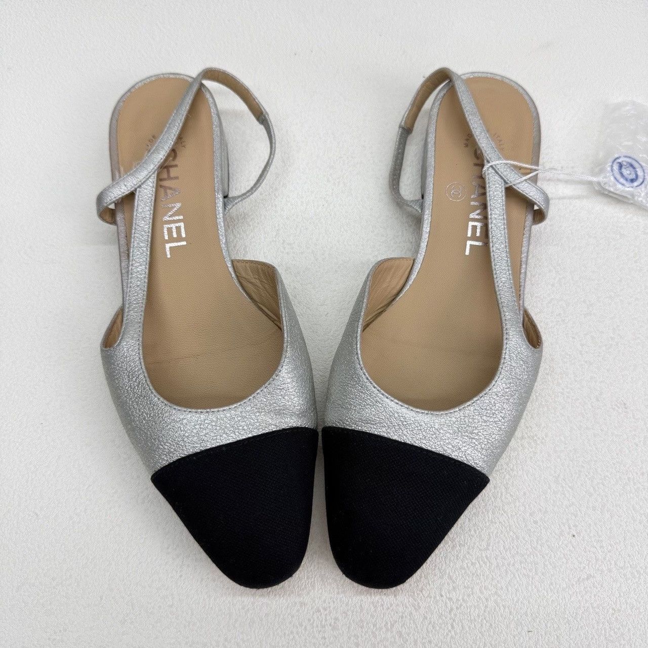 Chanel Chanel Metallic Slingback Flats Size 36 Size US 6 / IT 36 - 10 Thumbnail
