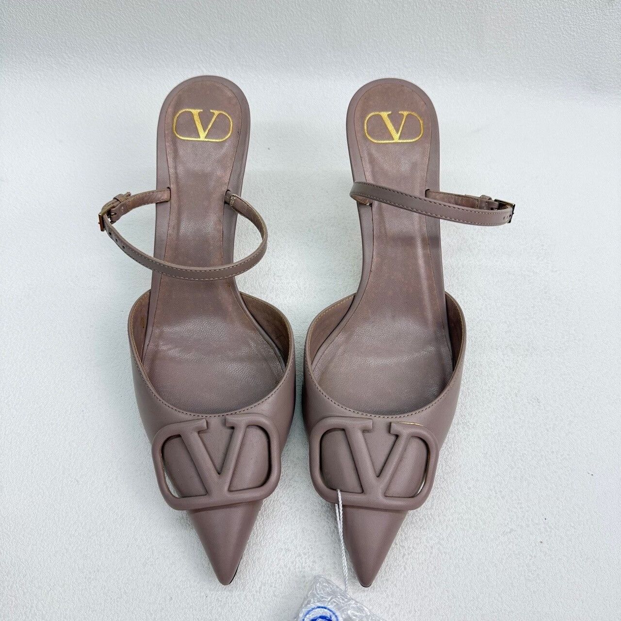 Valentino Valentino Garavani VLogo Slingback Heels Size 39 Size US 9 / IT 39 - 3 Thumbnail