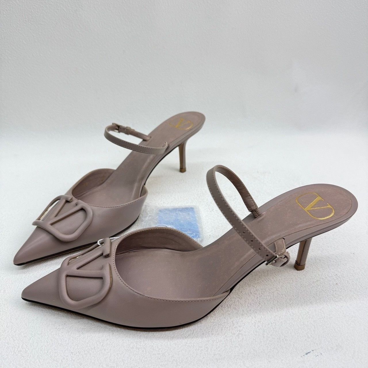 Valentino Valentino Garavani VLogo Slingback Heels Size 39 Size US 9 / IT 39 - 2 Thumbnail