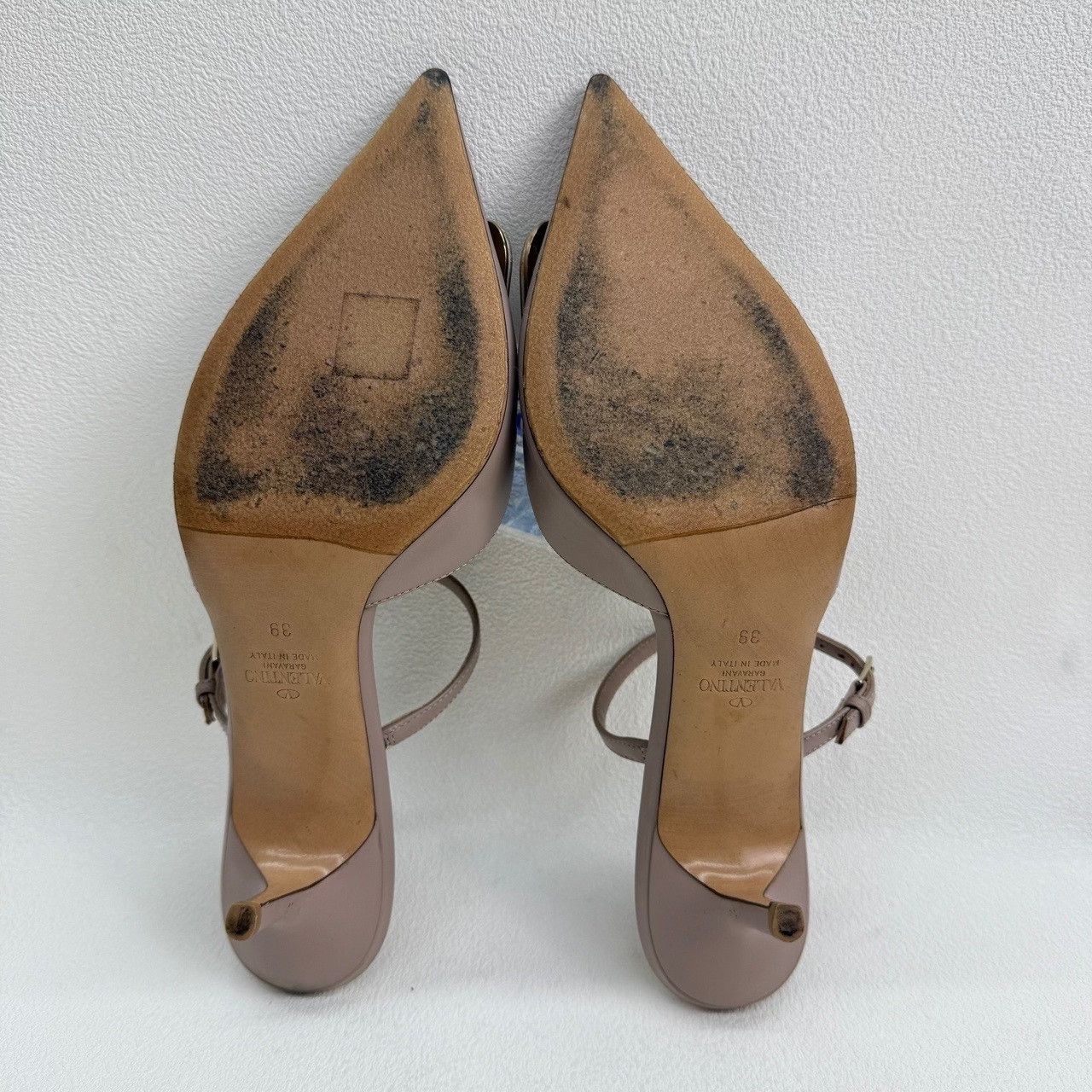 Valentino Valentino Garavani VLogo Slingback Heels Size 39 Size US 9 / IT 39 - 8 Thumbnail