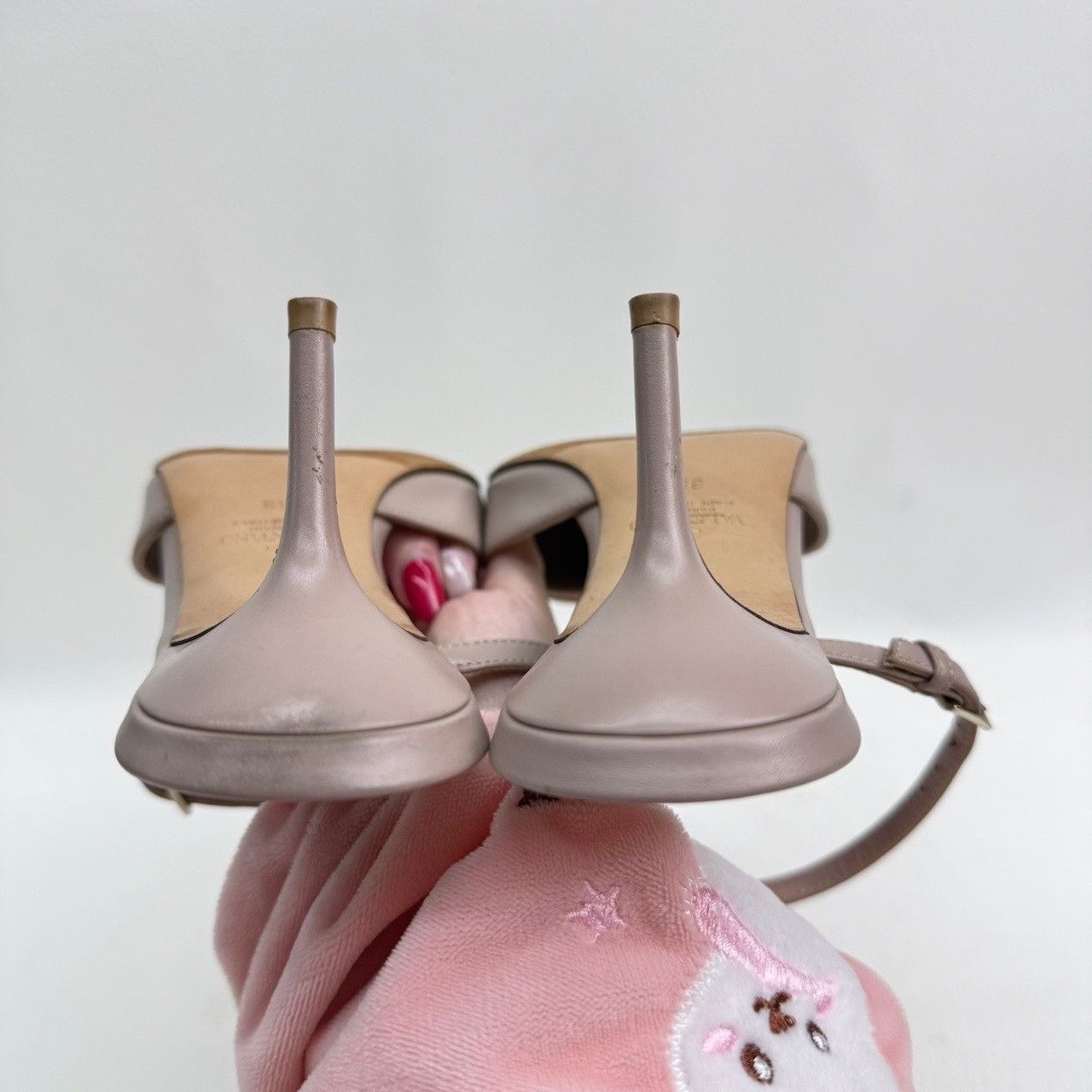 Valentino Valentino Garavani VLogo Slingback Heels Size 39 Size US 9 / IT 39 - 7 Thumbnail