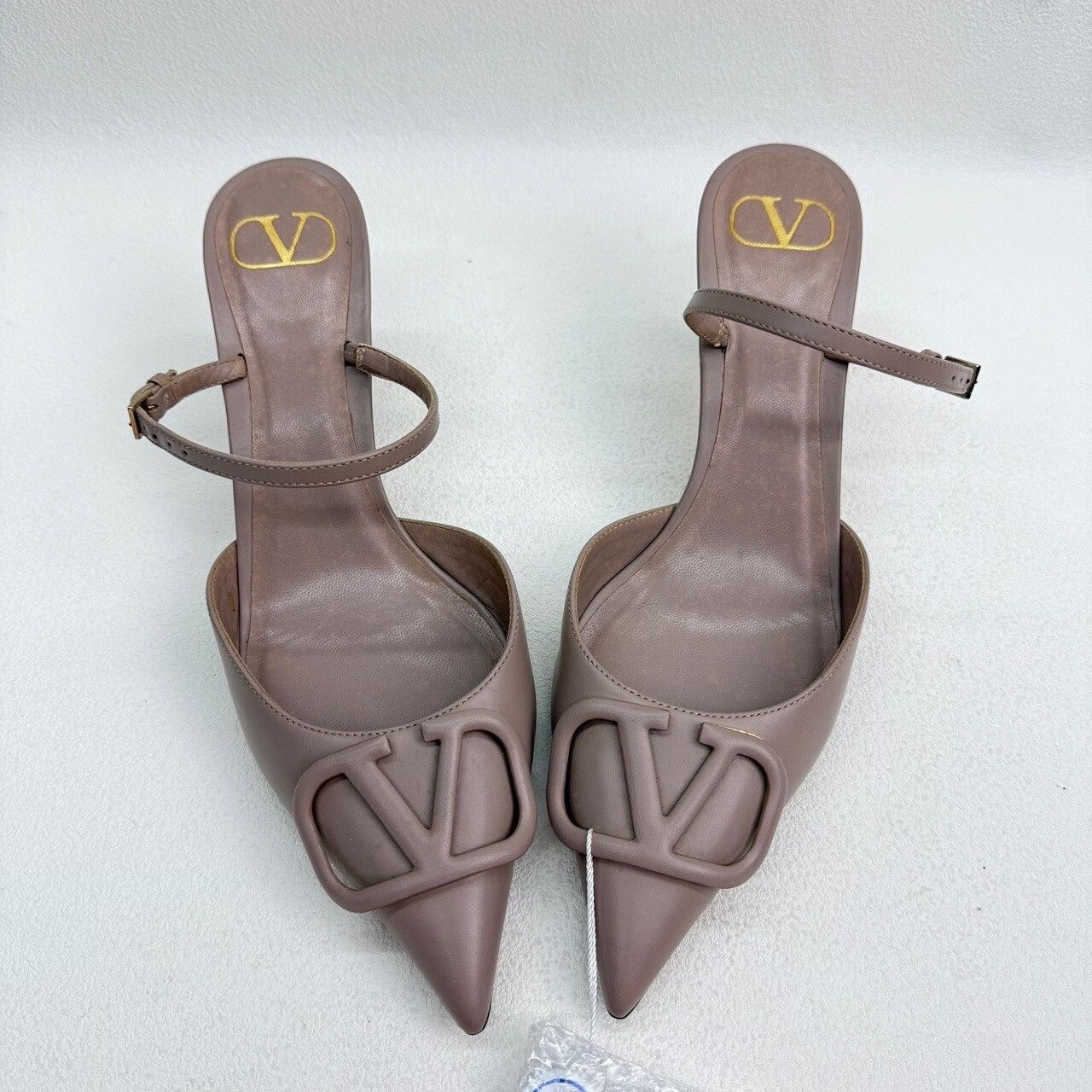 Valentino Valentino Garavani VLogo Slingback Heels Size 39 Size US 9 / IT 39 - 10 Thumbnail