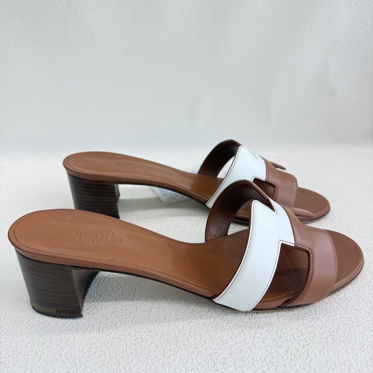 Hermes Hermes Oasis Leather Sandals Size 38 Size US 8 / IT 38 - 5 Thumbnail