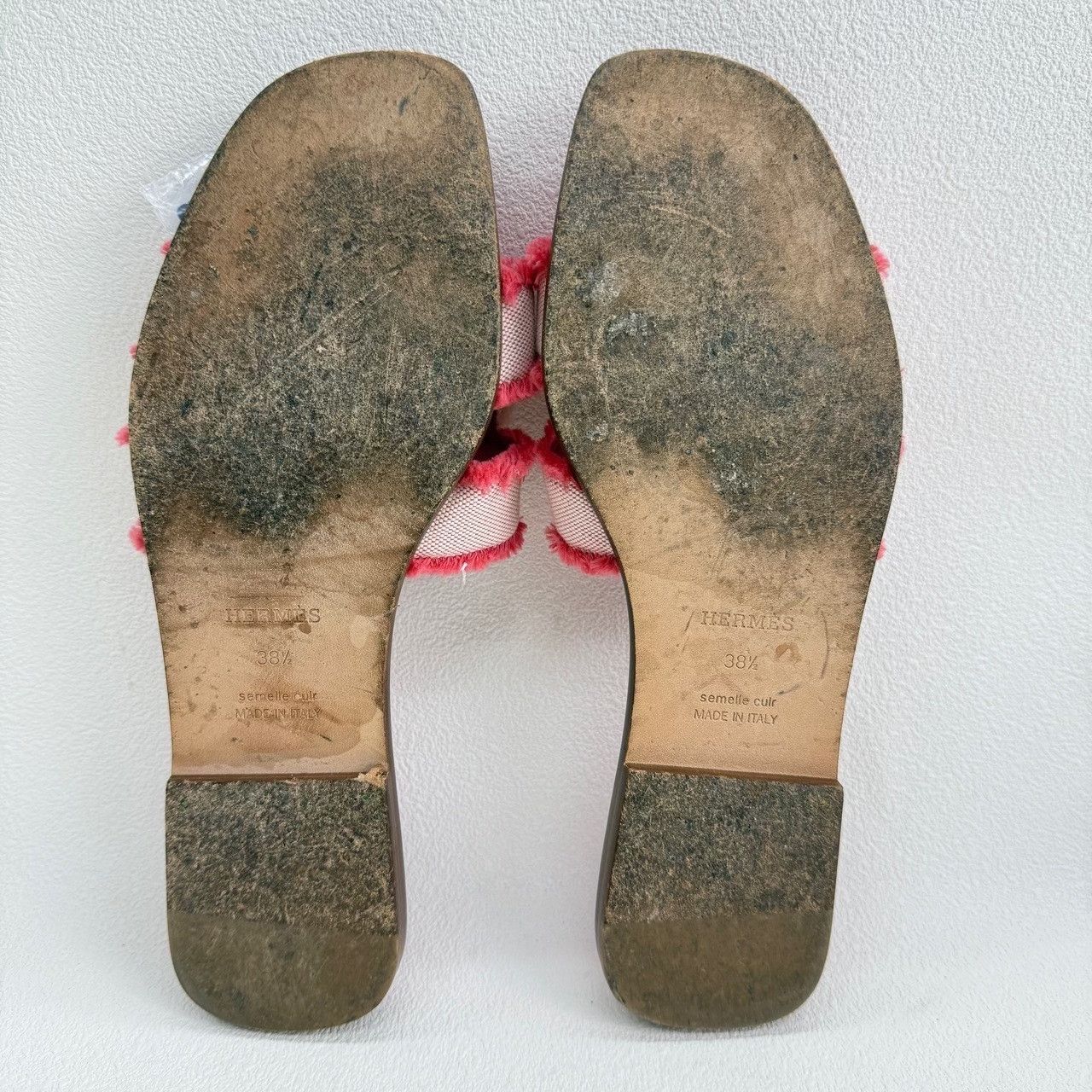 Hermes Hermès Oran Fringed Canvas Sandals Size 38.5 Size US 8.5 / IT 38.5 - 8 Thumbnail