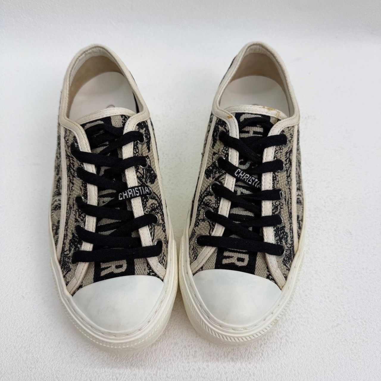 Dior Dior Embroidered Low-Top Sneakers Size 34 Size US 4 / IT 34 - 10 Thumbnail