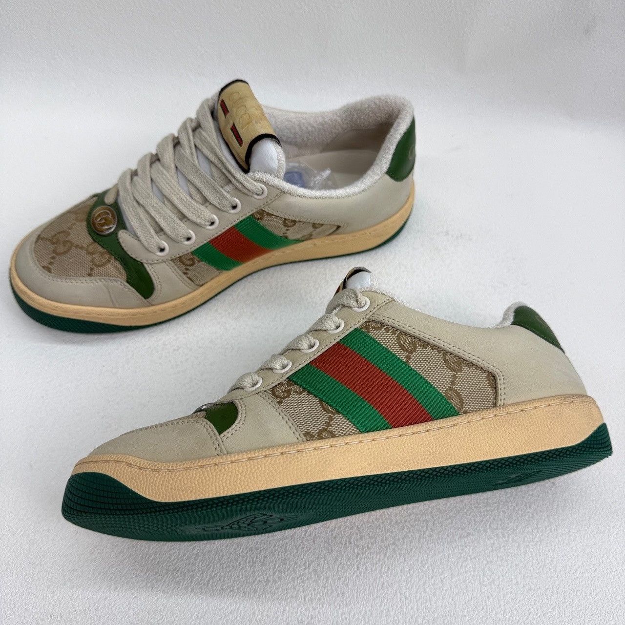 Gucci Gucci Screener Low-Top Sneakers Size 35.5 Size US 5.5 / IT 35.5 - 9 Thumbnail