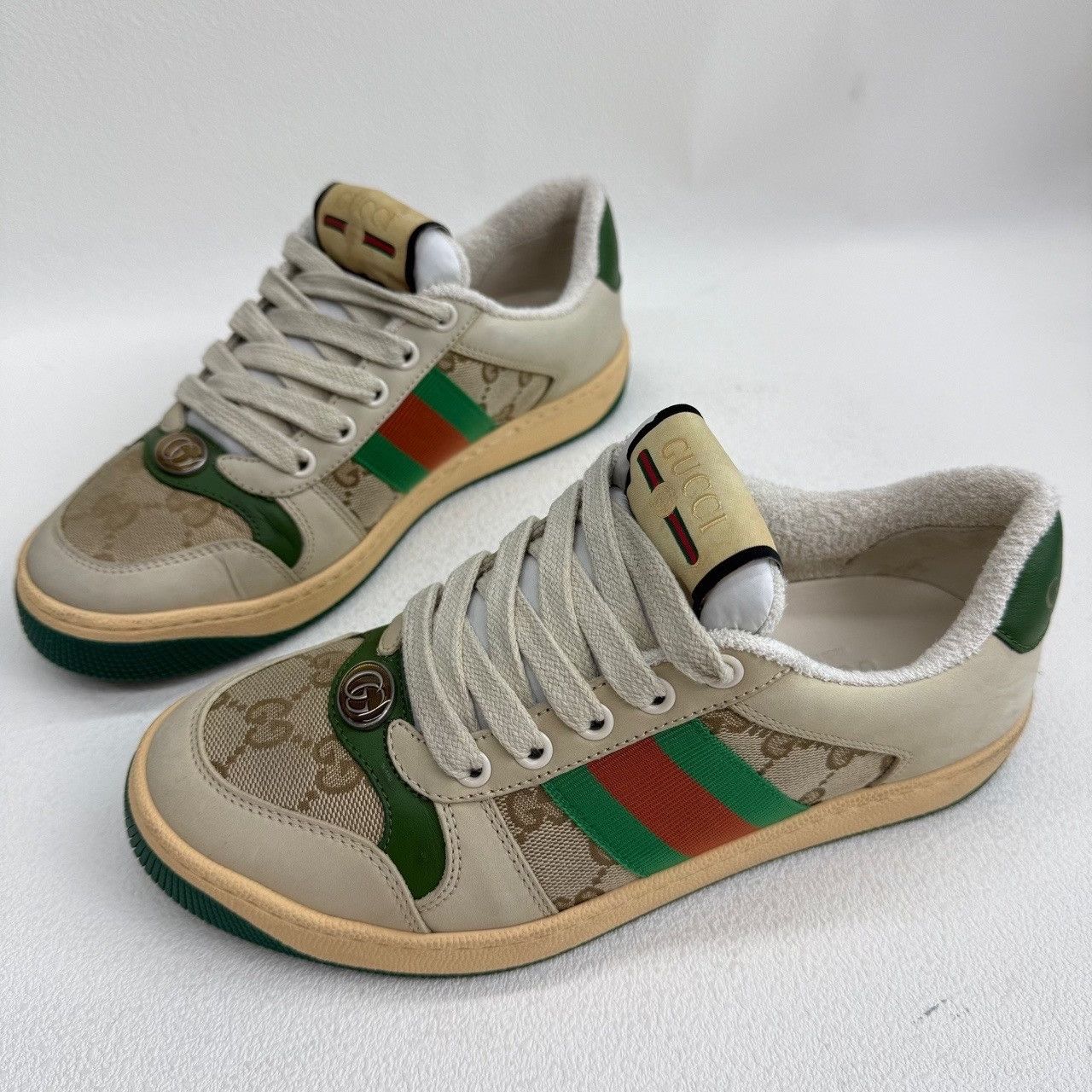 Gucci Gucci Screener Low-Top Sneakers Size 35.5 Size US 5.5 / IT 35.5 - 2 Thumbnail