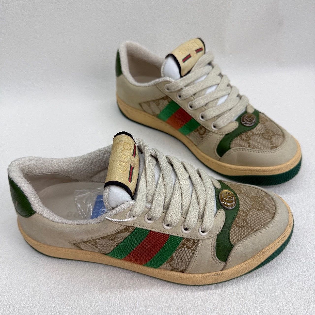 Gucci Gucci Screener Low-Top Sneakers Size 35.5 Size US 5.5 / IT 35.5 - 4 Thumbnail