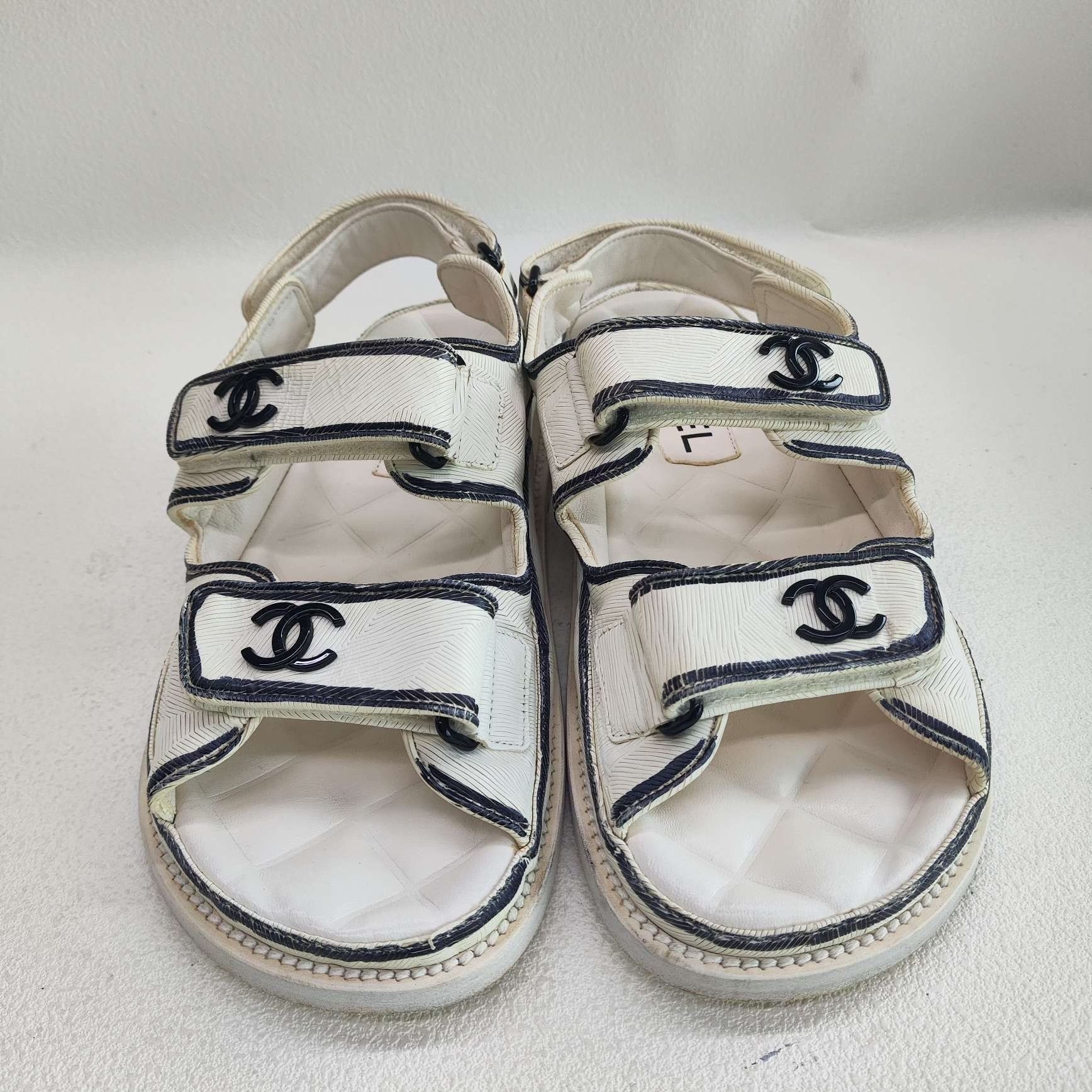 Chanel Chanel Logo Strap Sandals Size 36 Size US 6 / IT 36 - 3 Thumbnail
