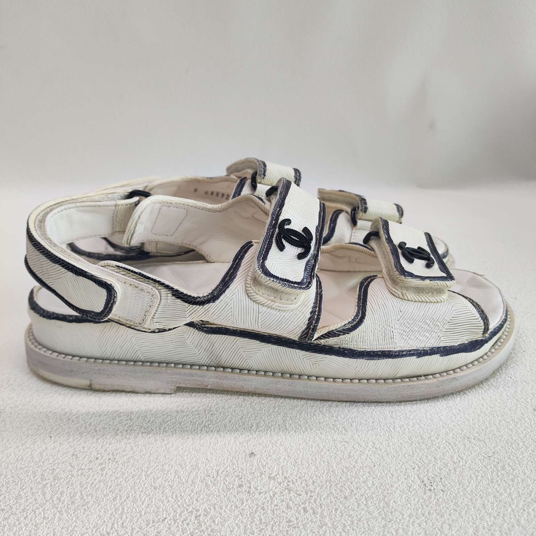 Chanel Chanel Logo Strap Sandals Size 36 Size US 6 / IT 36 - 5 Thumbnail