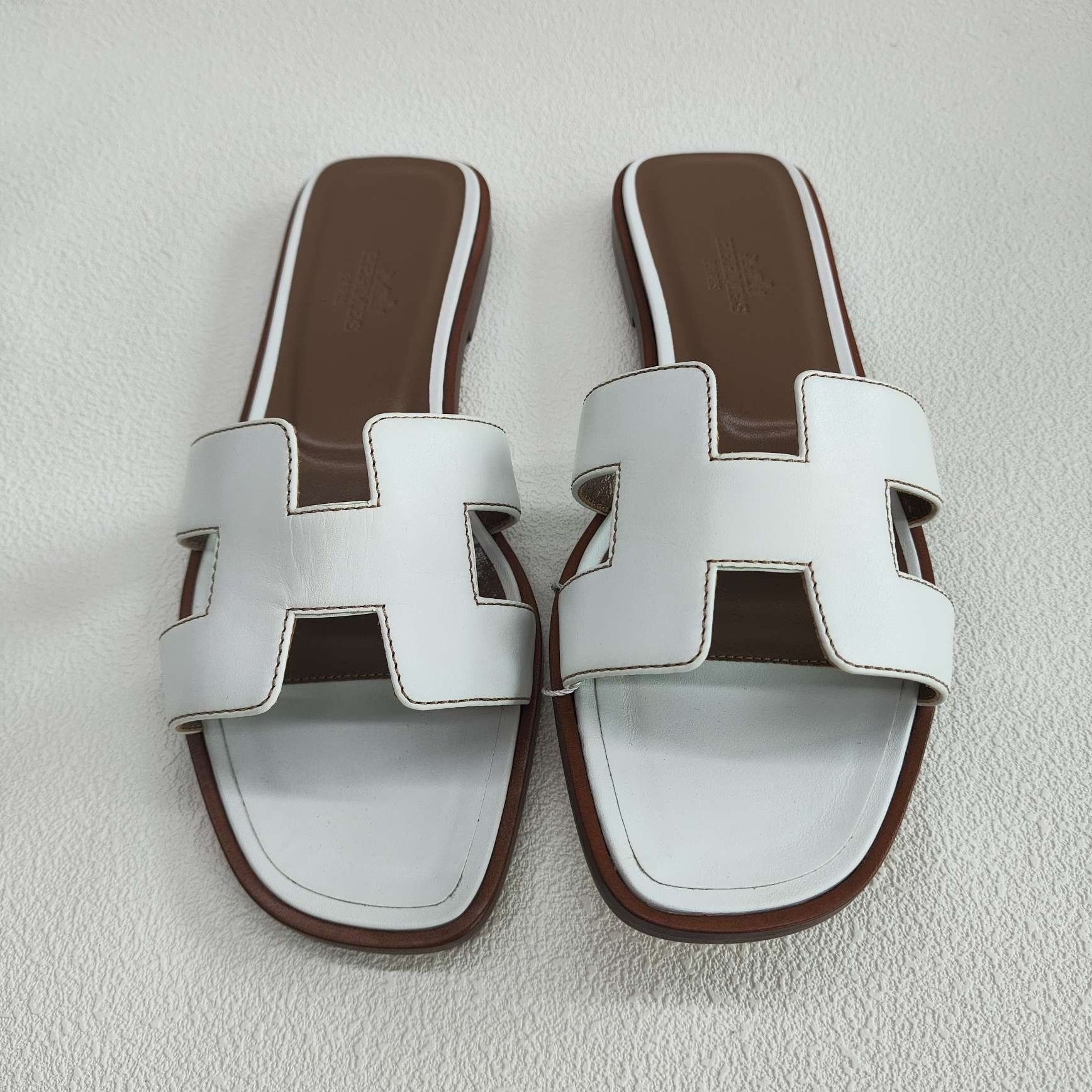 Hermes Hermès Oran Sandals Size 35 Size US 5 / IT 35 - 3 Thumbnail