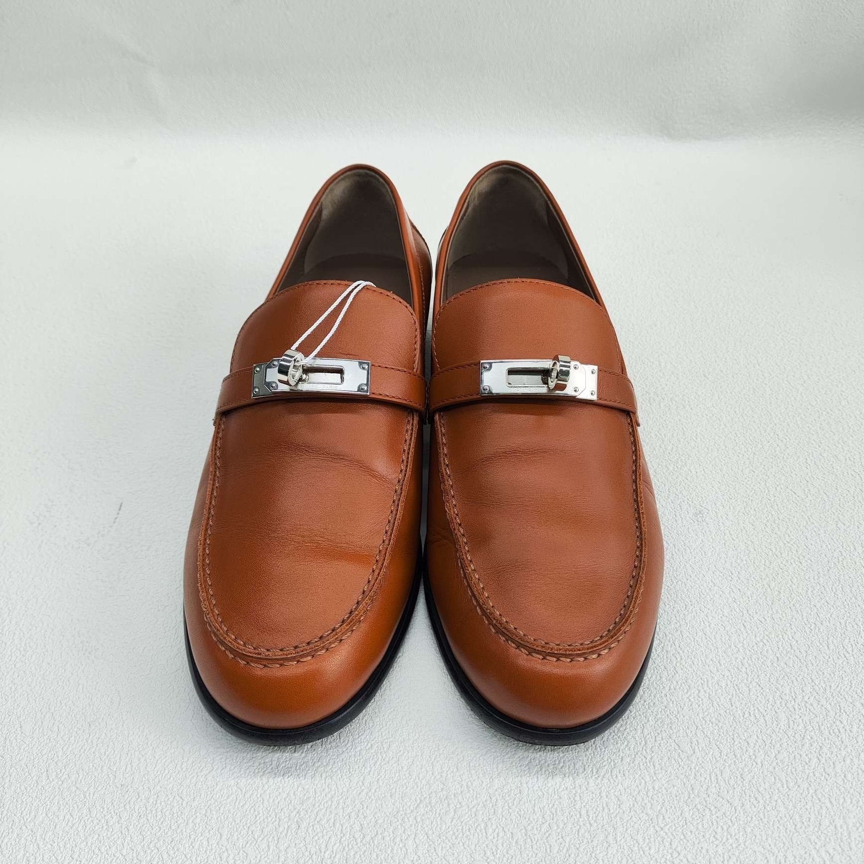 Hermes Hermès Kelly Buckle Leather Loafers Size 37 Size US 7 / IT 37 - 3 Thumbnail