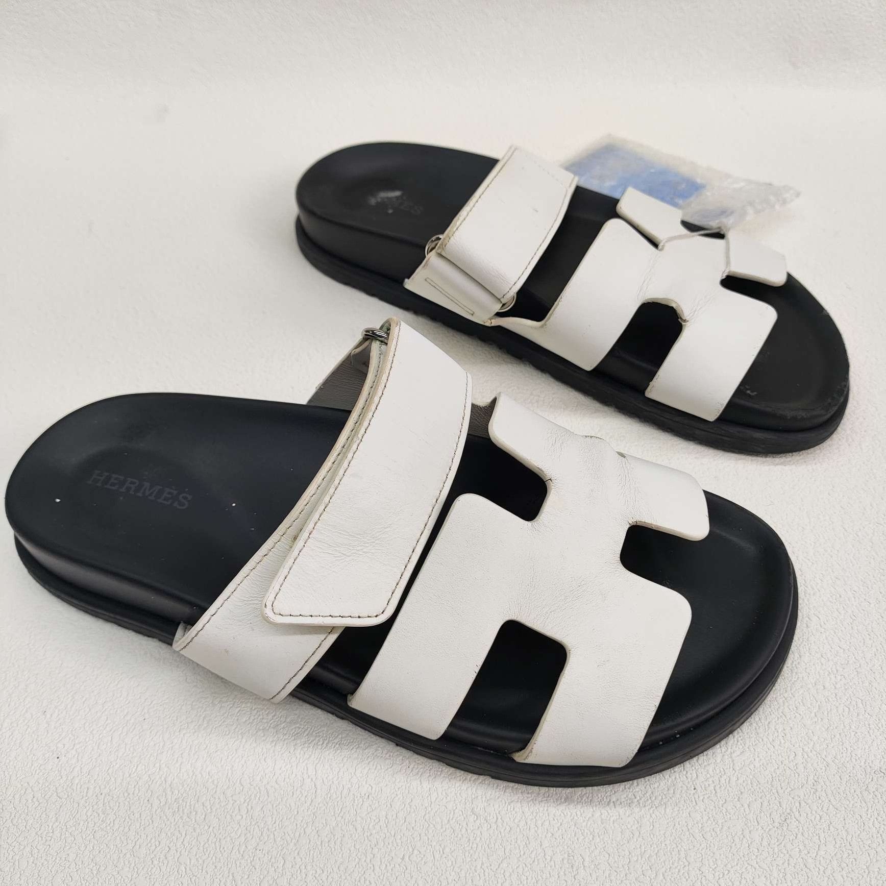 Hermes Hermès Chypre Sandals Size 33 Size US 4 / IT 34 - 4 Thumbnail