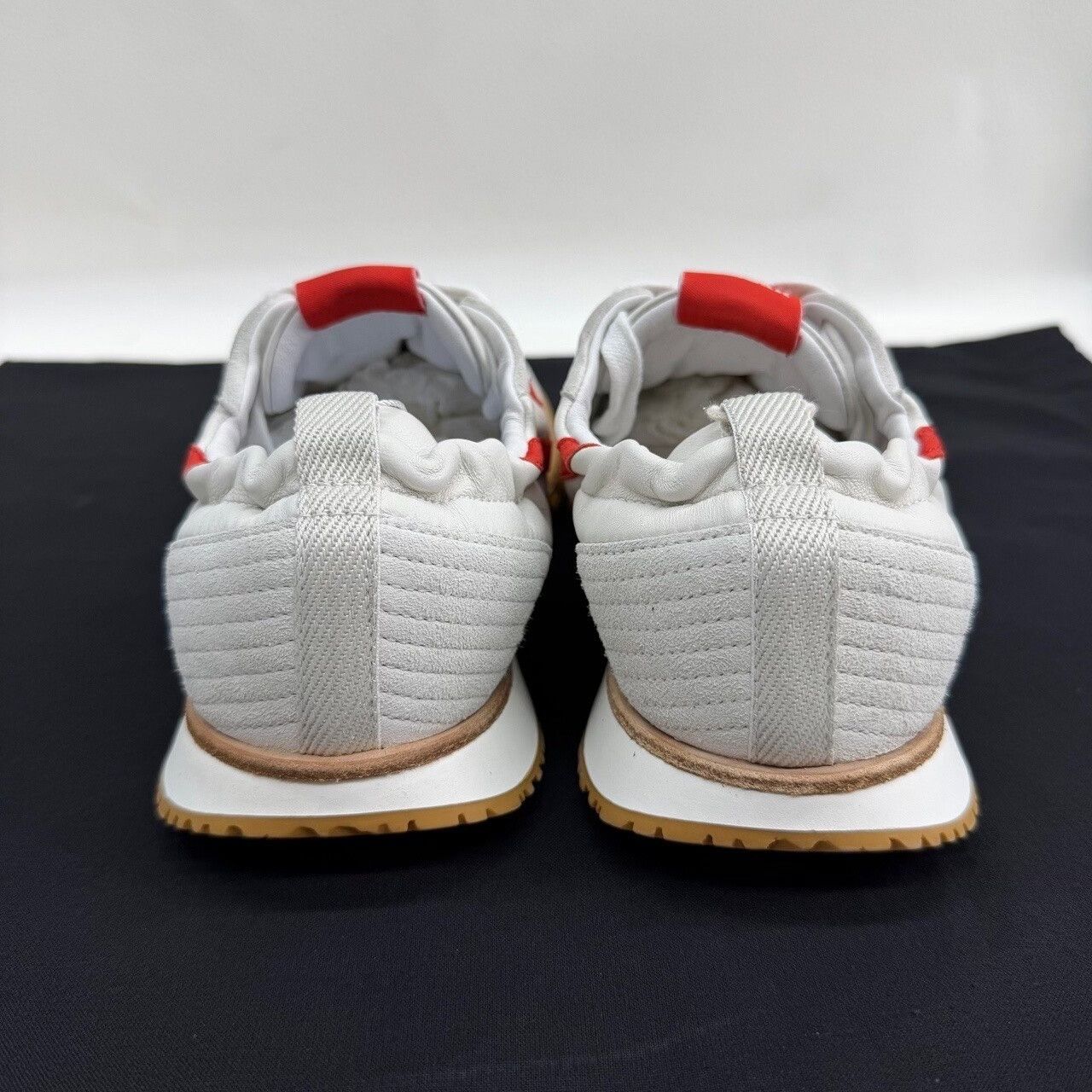 Hermes Hermès Logo Low-Top Sneakers Size 35.5 Size US 5.5 / IT 35.5 - 6 Thumbnail
