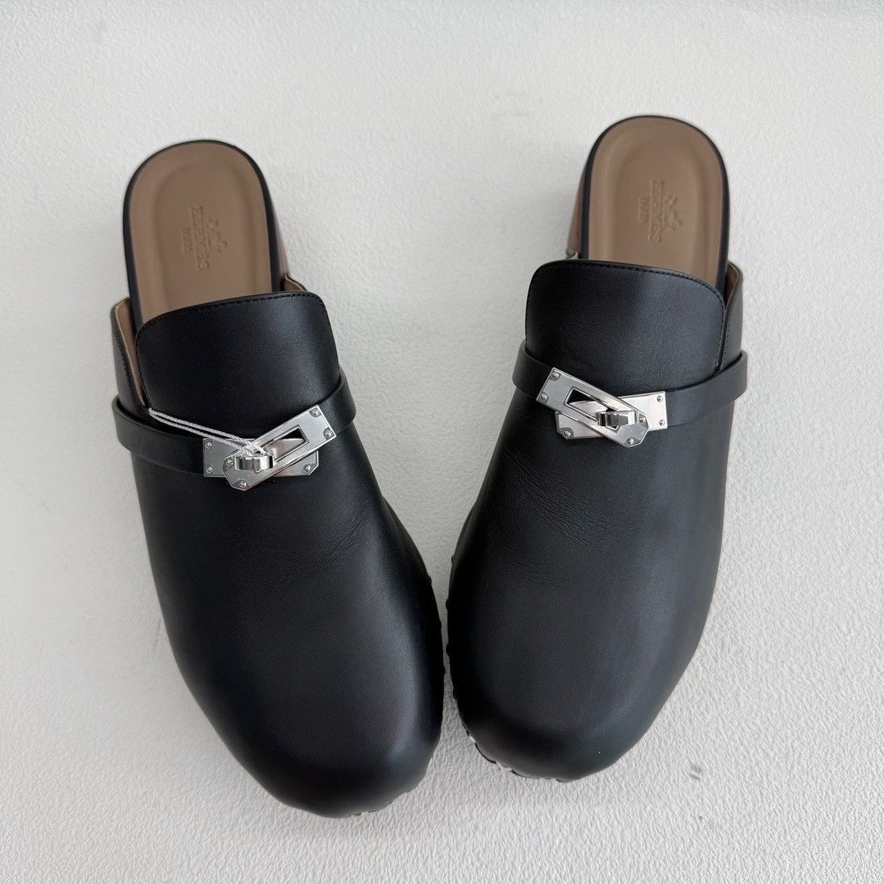 Hermes Hermes Kelly Leather Mules Size 41 Size US 11 / IT 41 - 10 Thumbnail