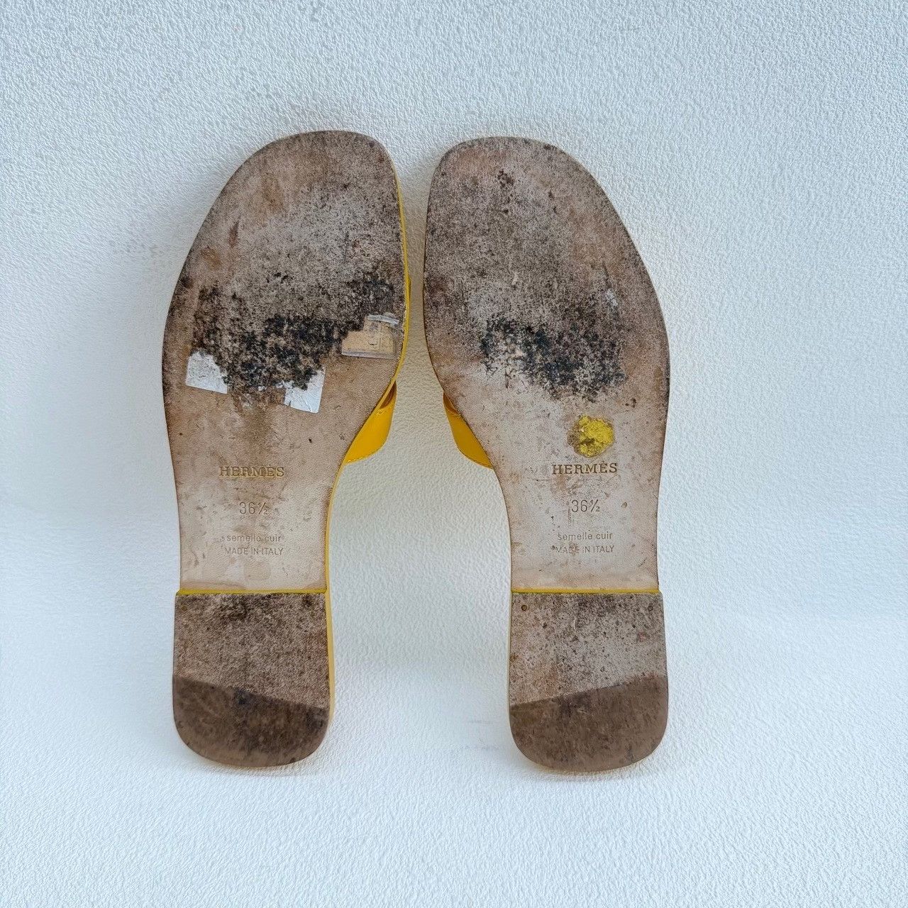 Hermes Hermes Oran Leather Sandals Size 36.5 Size US 6.5 / IT 36.5 - 7 Thumbnail