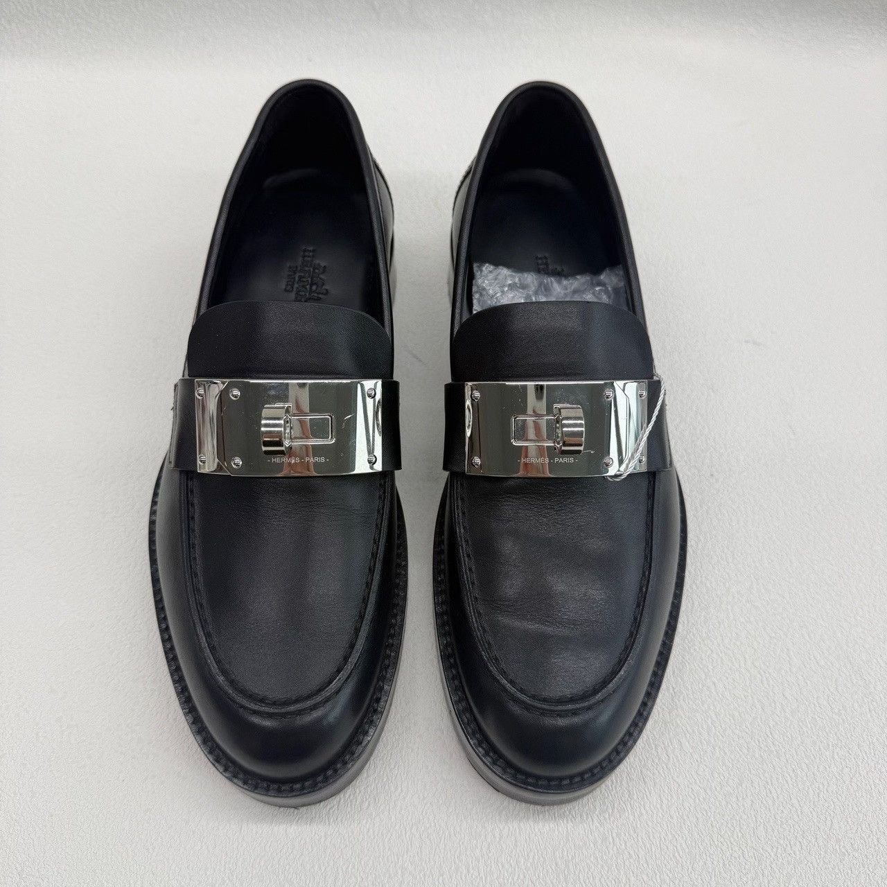 Hermes Hermes Metal Hardware Loafers Size 35.5 Size US 5.5 / IT 35.5 - 3 Thumbnail