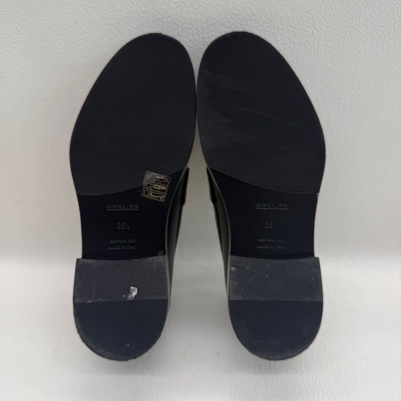 Hermes Hermes Metal Hardware Loafers Size 35.5 Size US 5.5 / IT 35.5 - 8 Thumbnail
