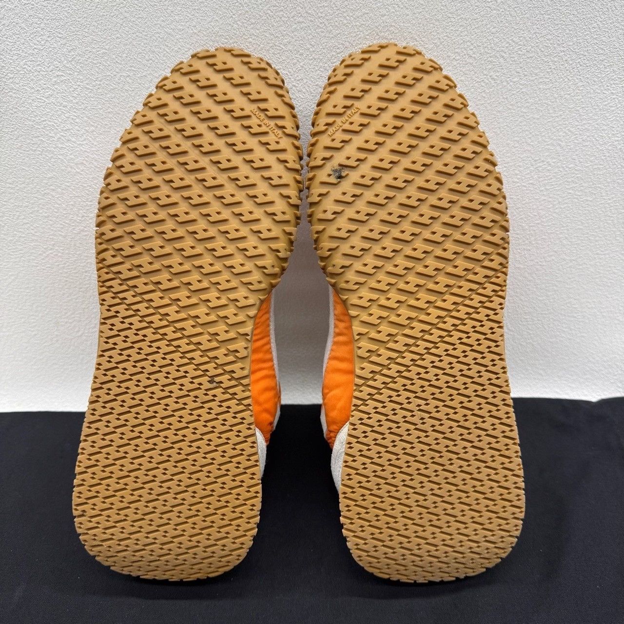 Hermes Hermès Orange Low-Top Sneakers Size US 8 Size US 8 / EU 41 - 8 Thumbnail