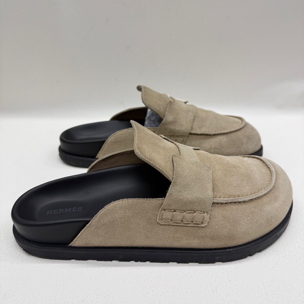 Hermes Hermès Go Suede Mules Size 9 Size US 9 / EU 42 - 5 Thumbnail