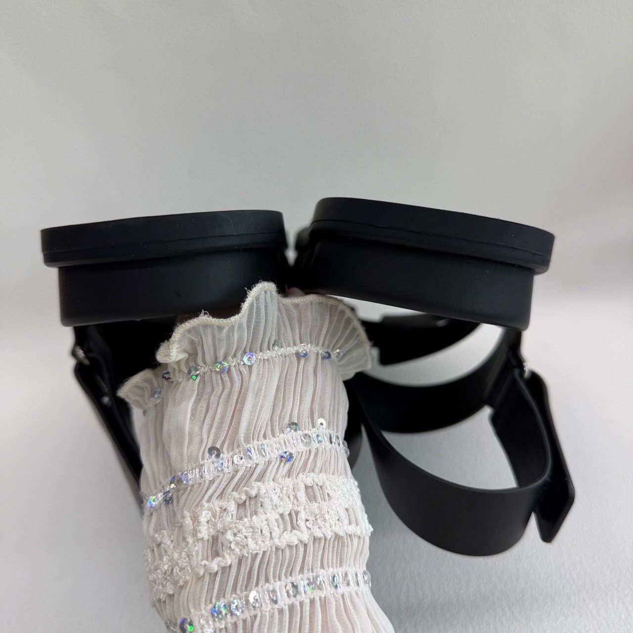 Hermes Hermes Black Leather Sandals Size 42 Size US 9 / EU 42 - 8 Thumbnail