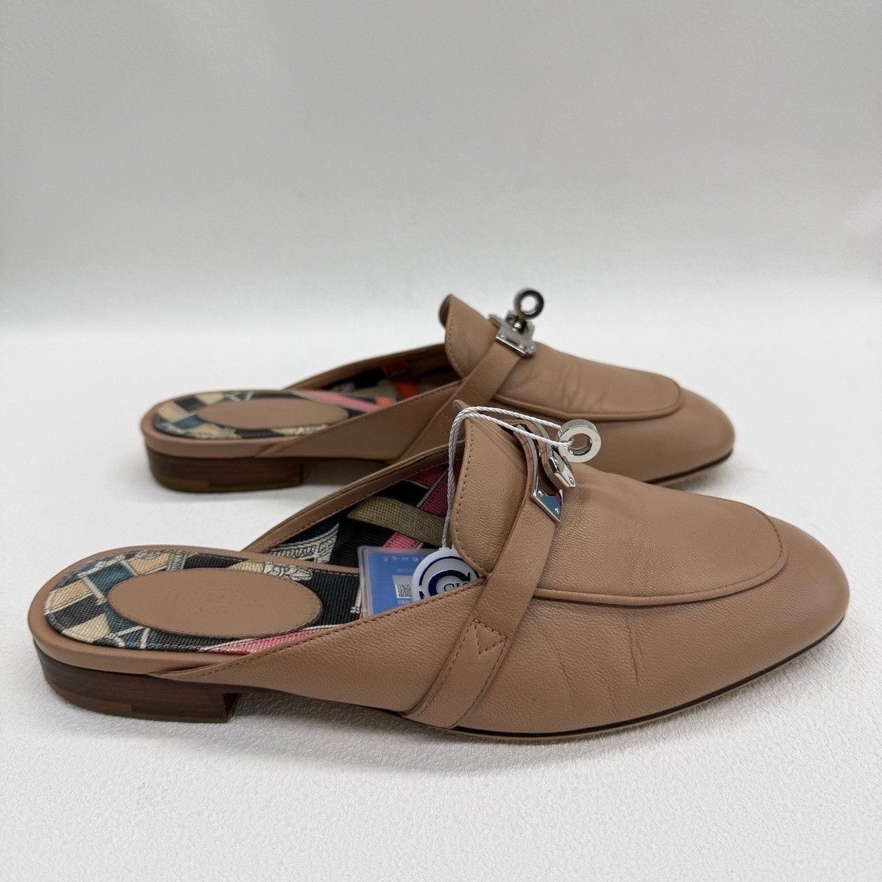 Hermes Hermès Kelly Leather Mules Size 35.5 Size US 5.5 / IT 35.5 - 5 Thumbnail