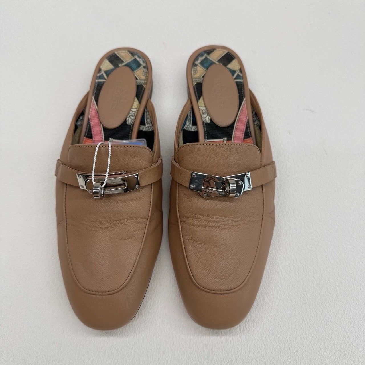 Hermes Hermès Kelly Leather Mules Size 35.5 Size US 5.5 / IT 35.5 - 3 Thumbnail