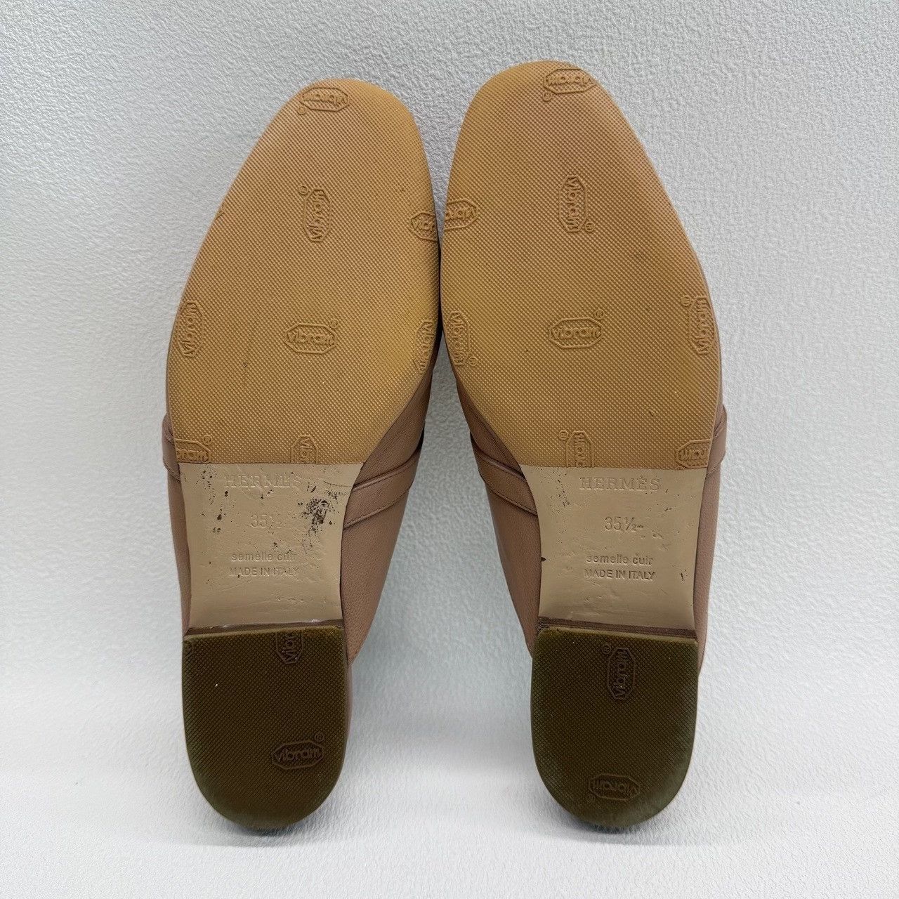 Hermes Hermès Kelly Leather Mules Size 35.5 Size US 5.5 / IT 35.5 - 8 Thumbnail