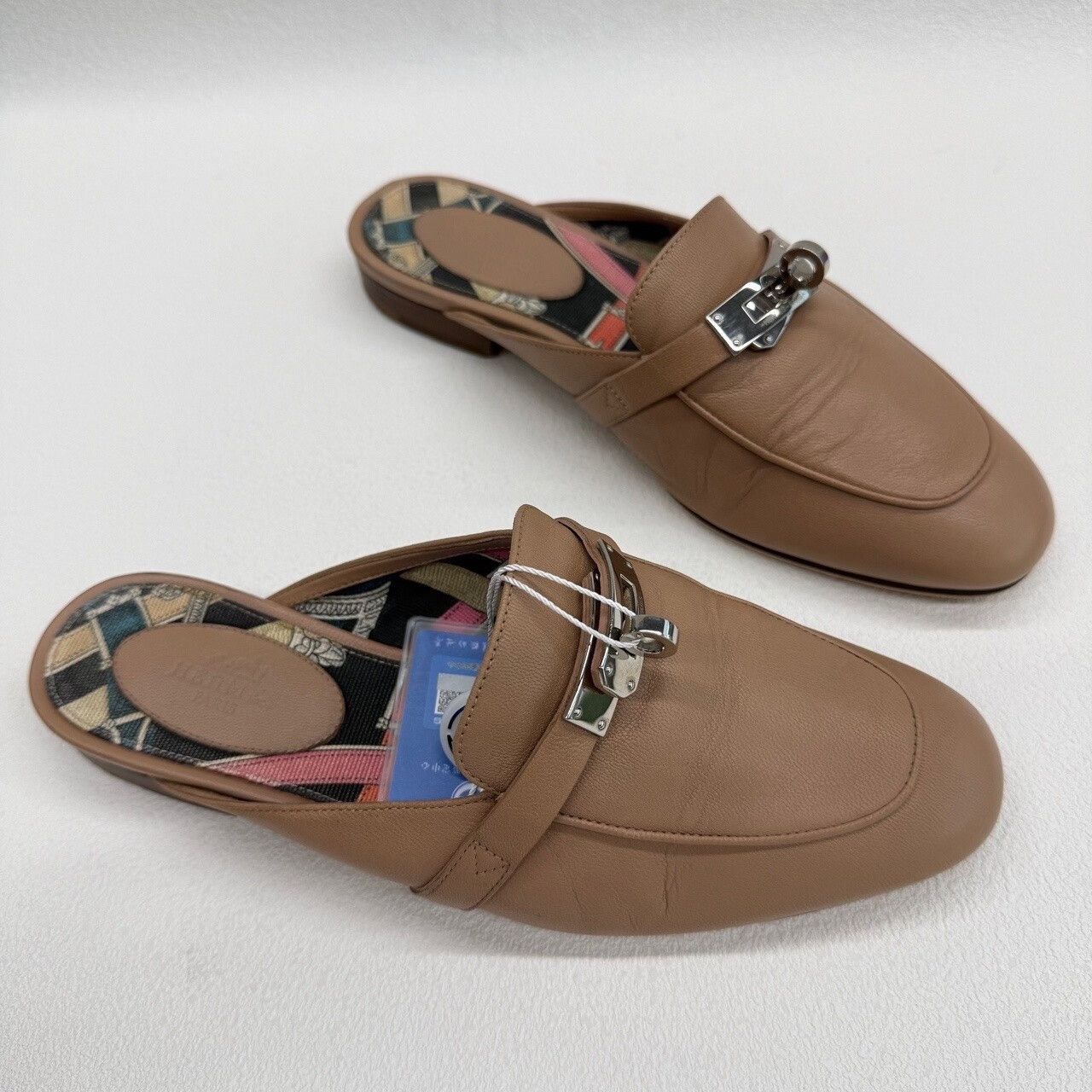 Hermes Hermès Kelly Leather Mules Size 35.5 Size US 5.5 / IT 35.5 - 4 Thumbnail