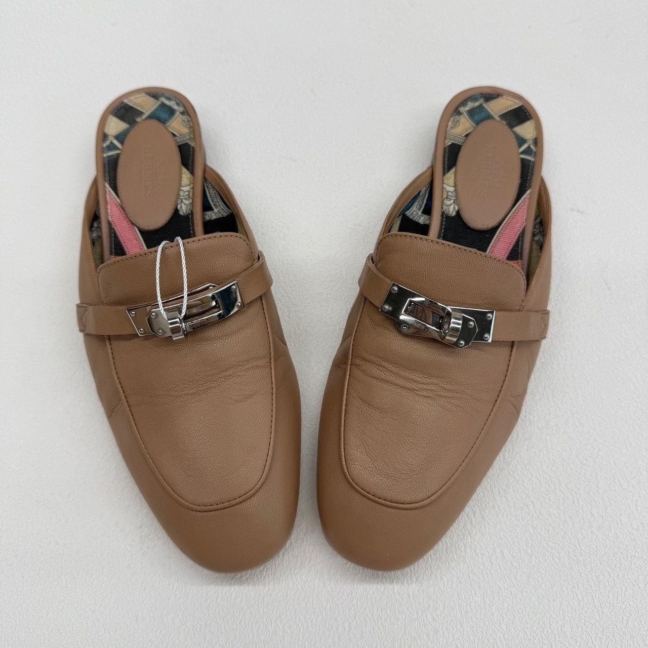 Hermes Hermès Kelly Leather Mules Size 35.5 Size US 5.5 / IT 35.5 - 10 Thumbnail