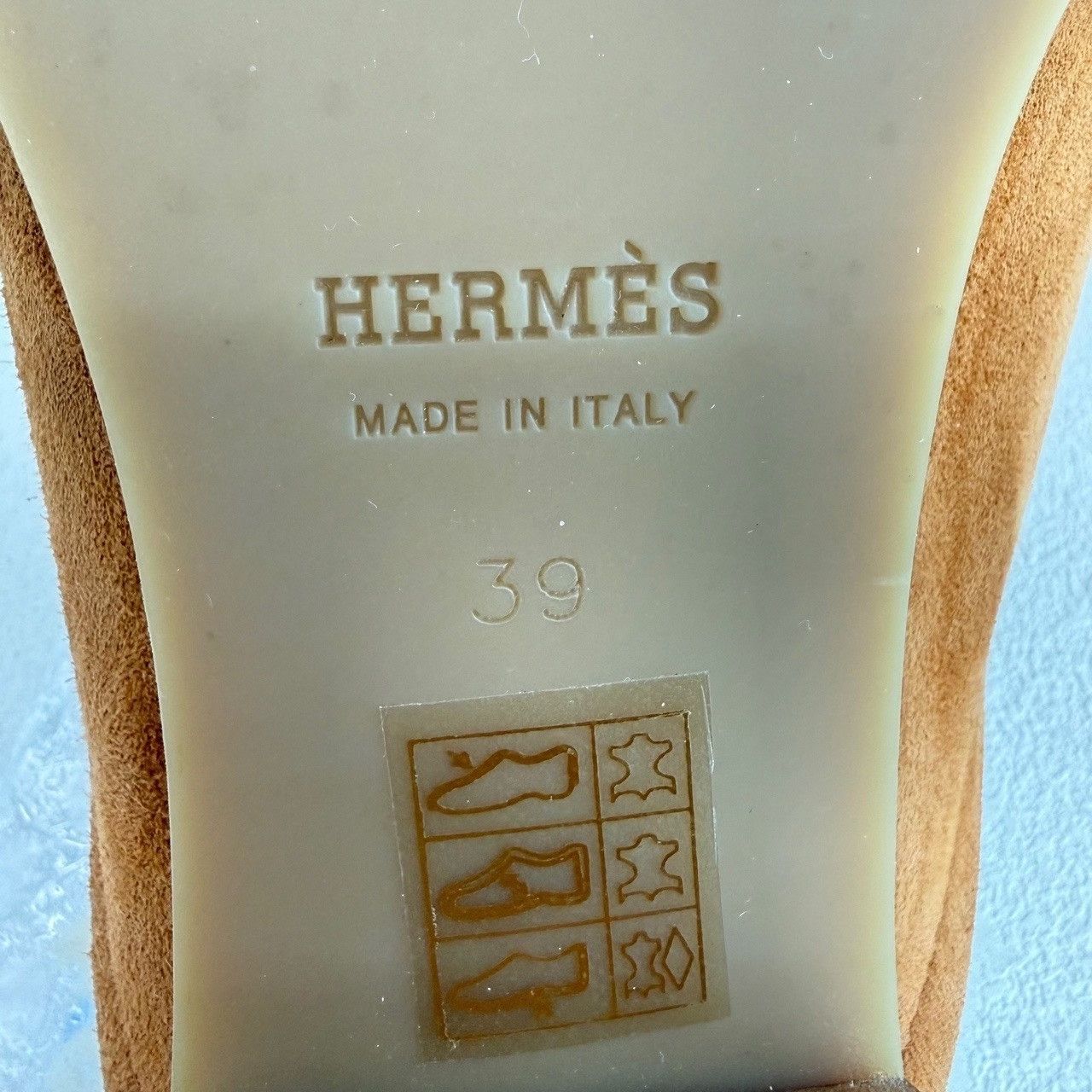 Hermes Hermès Suede Shearling H Mules Size 39 Size US 9 / IT 39 - 9 Thumbnail