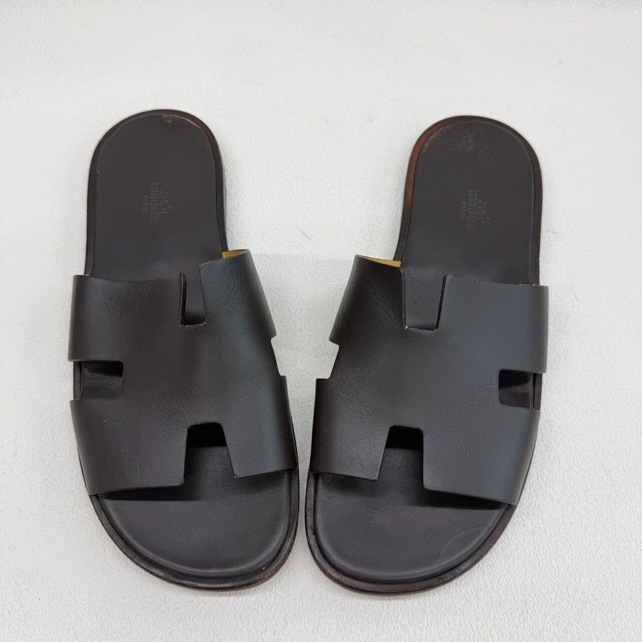 Hermes Hermes Izmir Leather Sandals Size 10 Size US 10 / EU 43 - 10 Thumbnail
