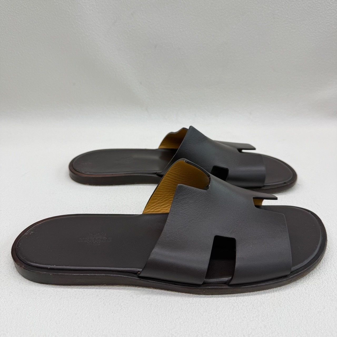 Hermes Hermes Izmir Leather Sandals Size 10 Size US 10 / EU 43 - 5 Thumbnail