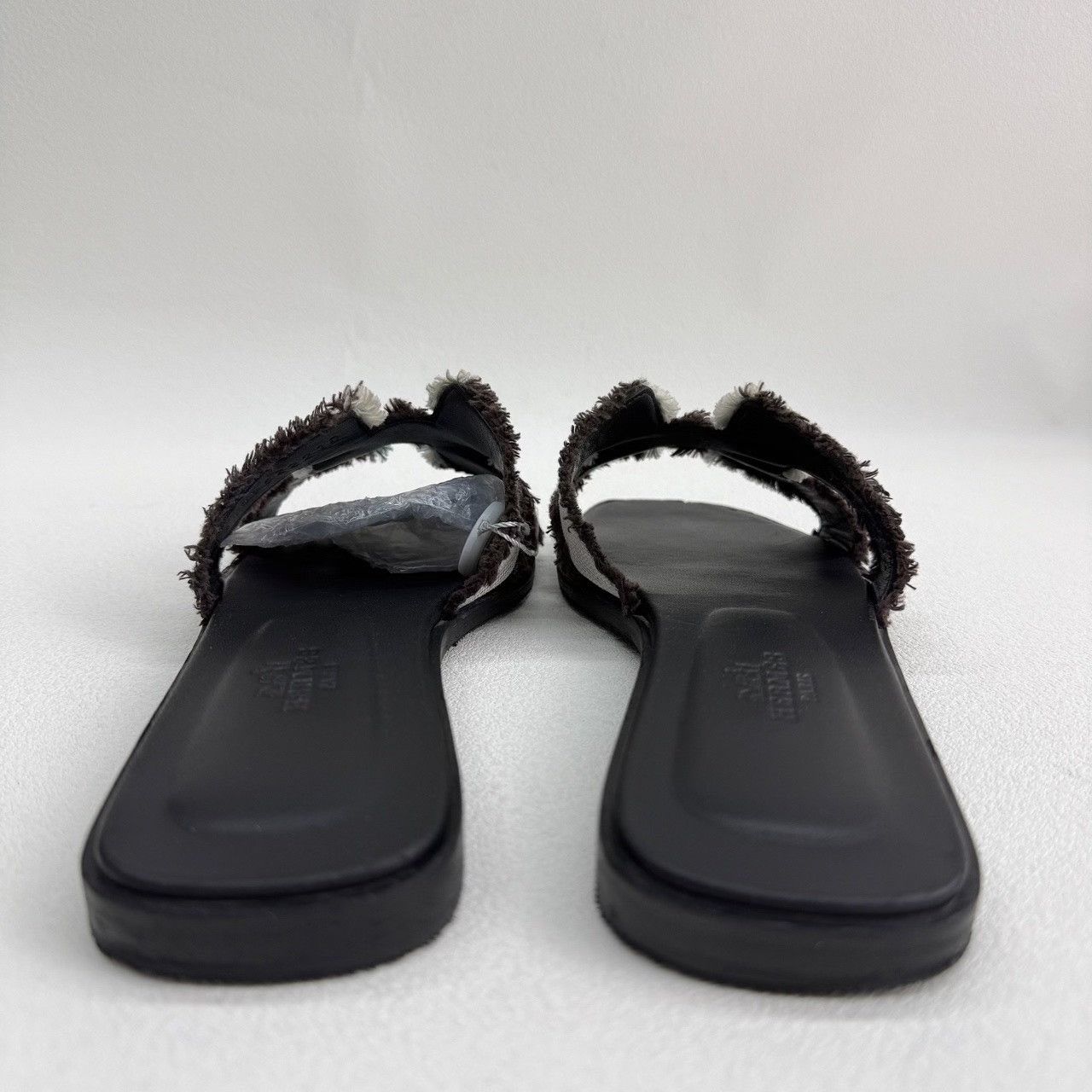 Hermes Hermes Frayed Oran Slides Size 36.5 Size US 6.5 / IT 36.5 - 6 Thumbnail