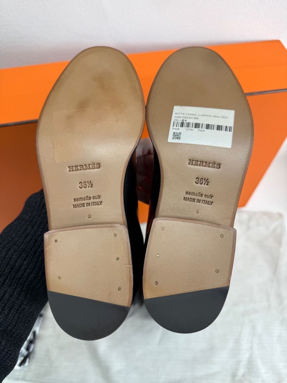 Hermes Hermès Jumping Boots Size 36.5 Size US 6.5 / IT 36.5 - 9 Thumbnail