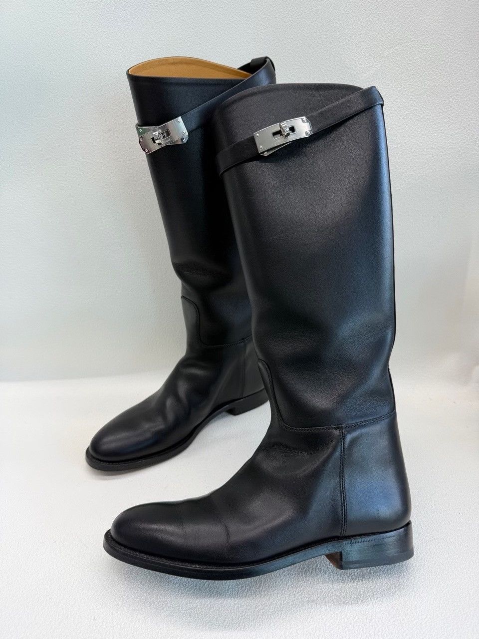 Hermes Hermes Kelly Leather Boots Size 35.5 Size US 5.5 / IT 35.5 - 3 Thumbnail