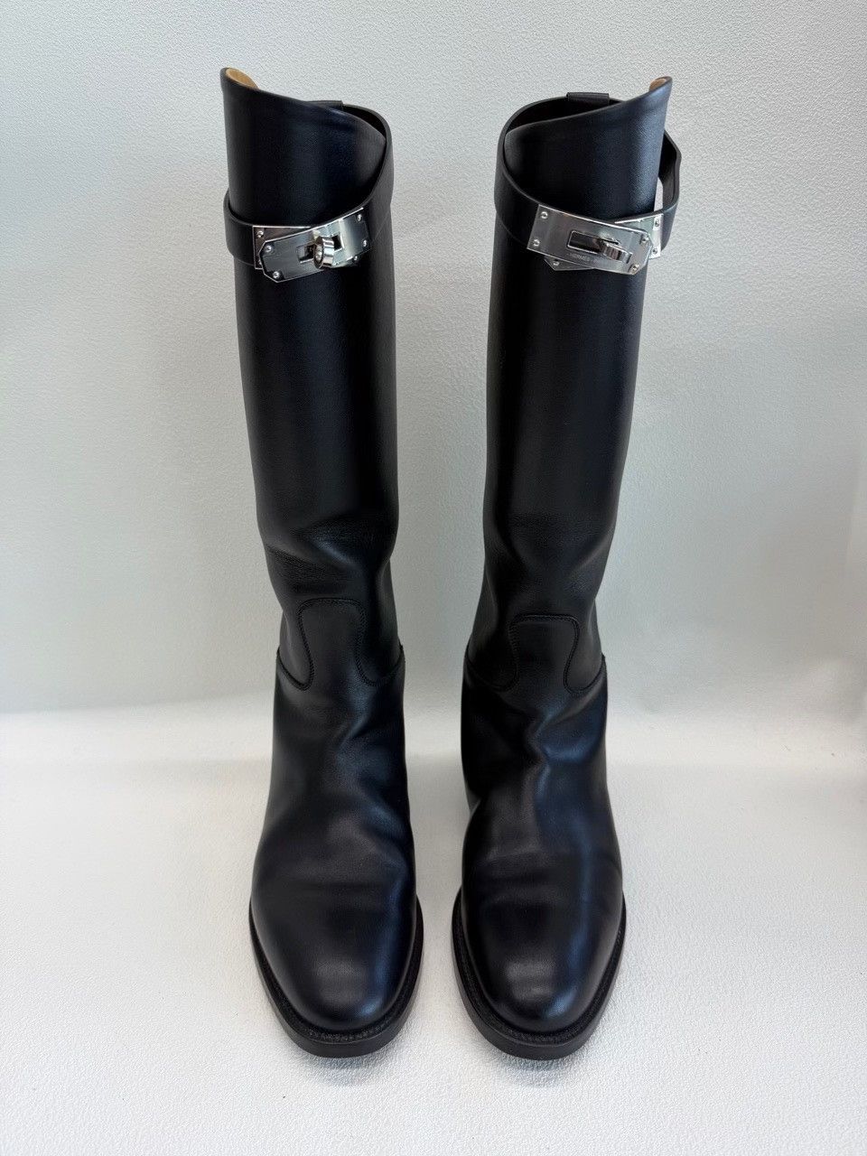Hermes Hermes Kelly Leather Boots Size 35.5 Size US 5.5 / IT 35.5 - 4 Thumbnail