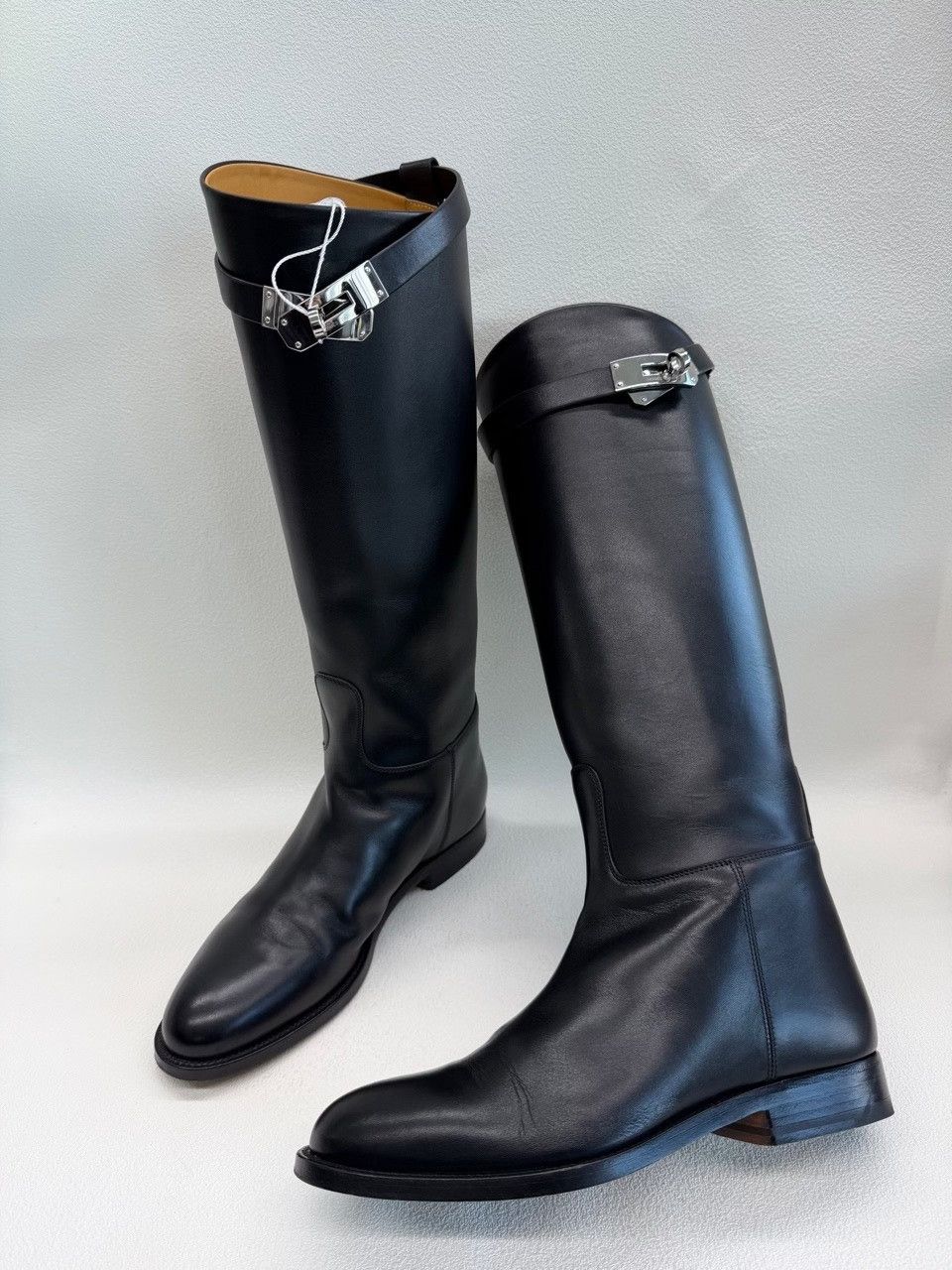 Hermes Hermes Jumping Leather Boots Size 35.5 Size US 5.5 / IT 35.5 - 9 Thumbnail